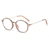 New anti-blue light glasses, women's fashion, the same style of flat light glasses on Xiaohongshu, finished reading glasses Specification image